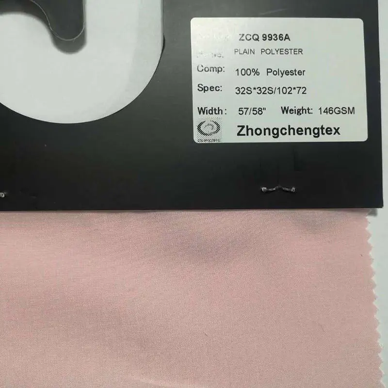 Wholesale 100% polyester yarn imitation cotton fabric carved design reasonable price anti-wrincle quick drying fabric