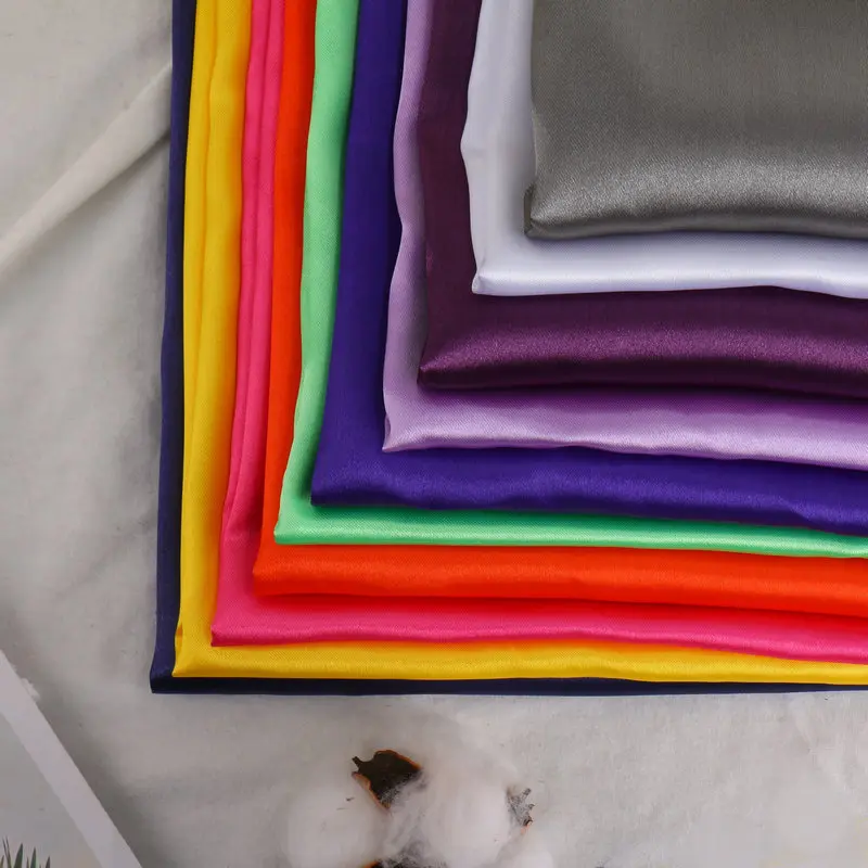 Wholesale Recycled 100 Polyester Fashion Sustainable Printing Satin Fabric For Women