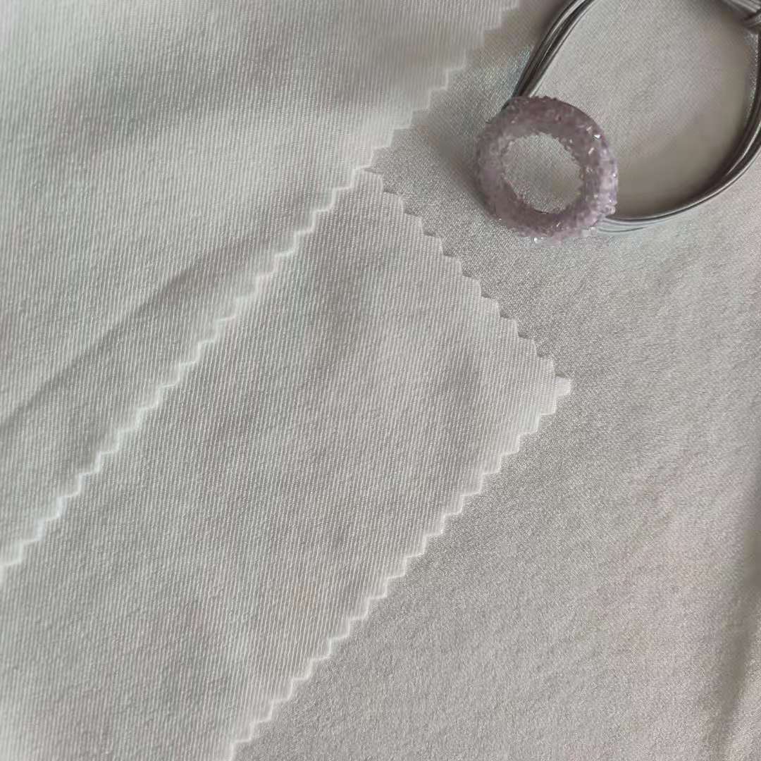Custom 100d 87% Recycled 13% Spandex Fabric Twill Recycled 4 Way Stertch Fabric