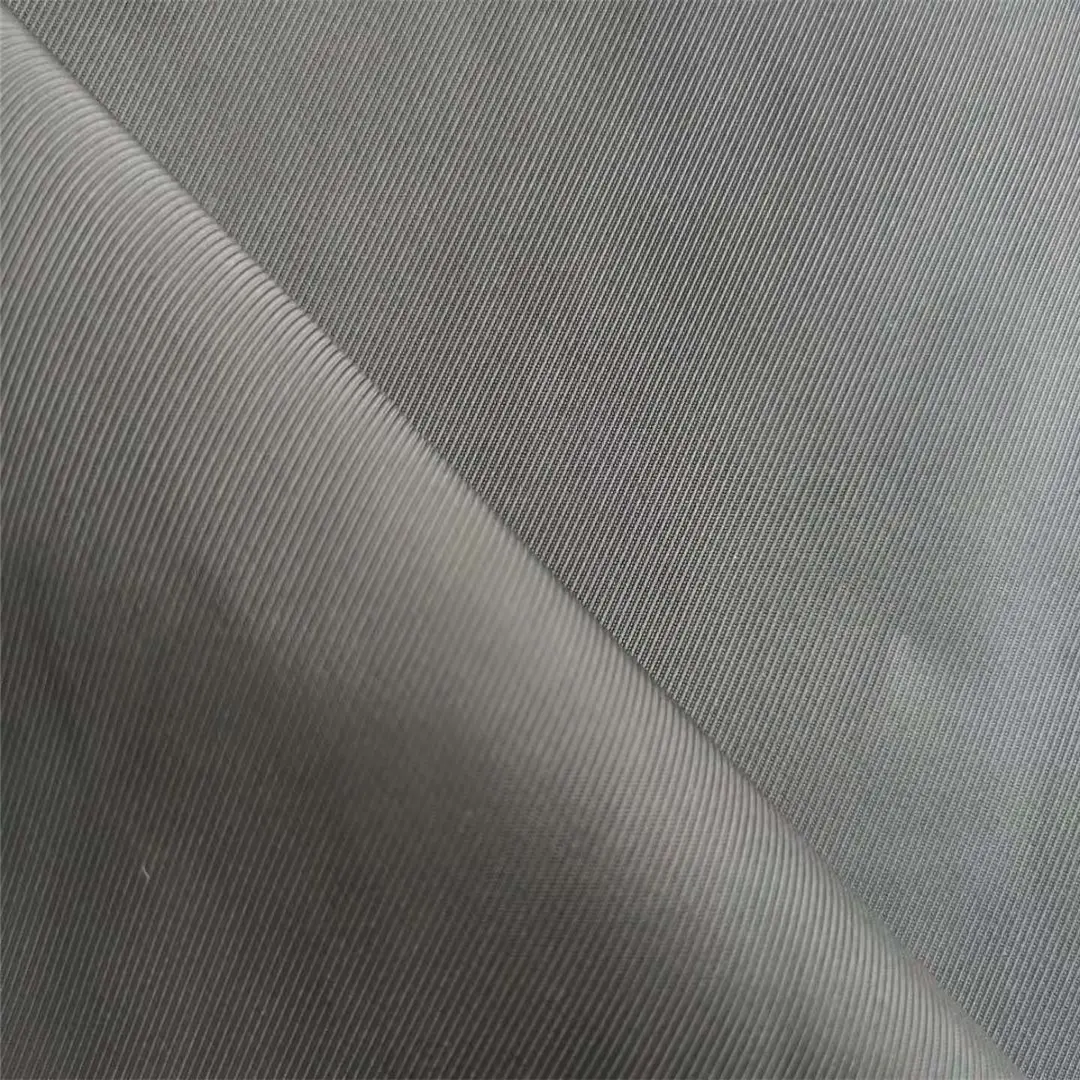 Good Selling 100% Recycled Polyester Sustainable Fabric Eco-Friendly Imitation Memory Twill Fabric