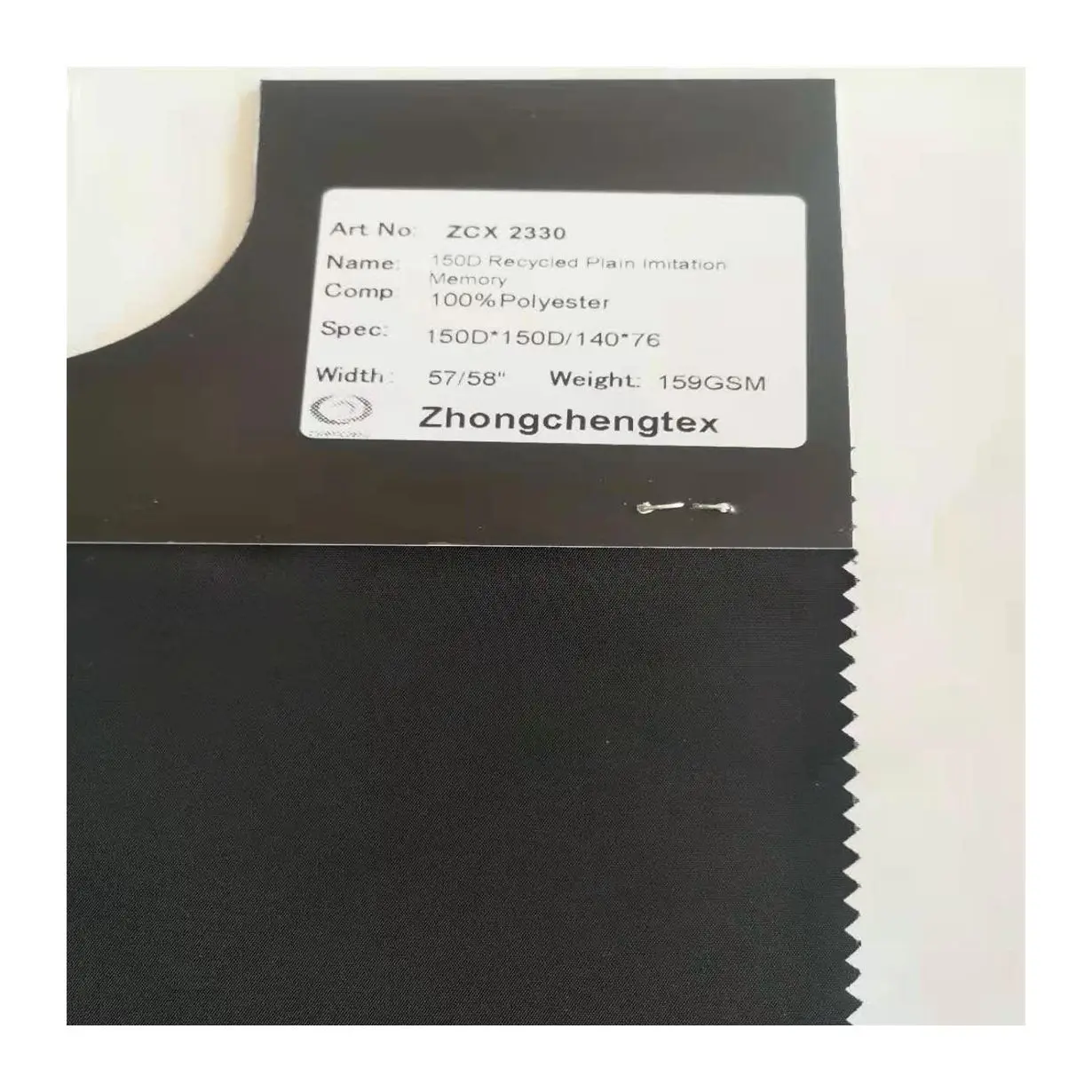 Good Selling 100% Recycled Polyester Fabric Sustainable Fabric Eco-Friendly Crinkle Plain Imitation Memory Fabric