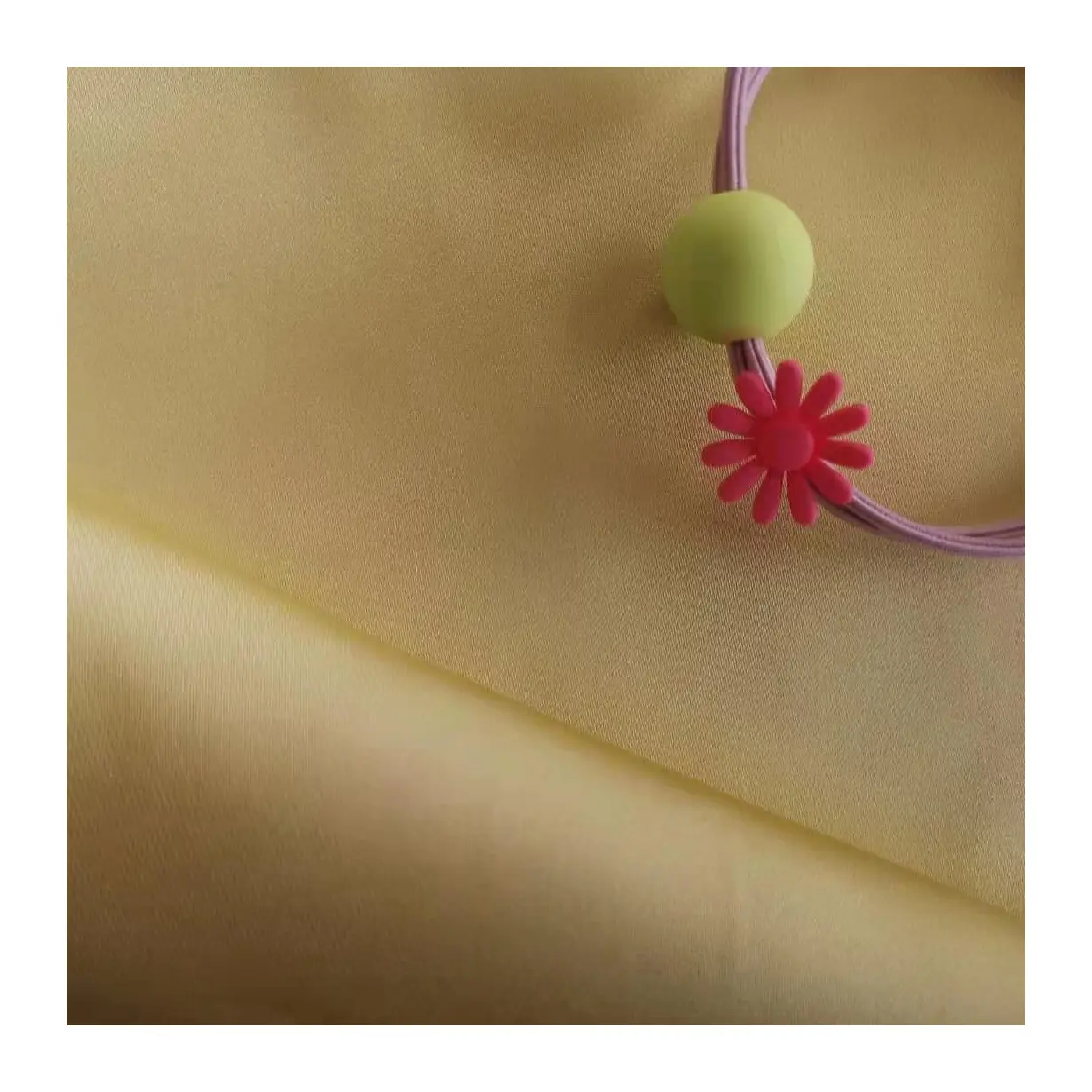 Good Selling 38% Recycled 62% Polyester Sustainable Fabric Eco-Friendly Polyester Satin Woven Fabric