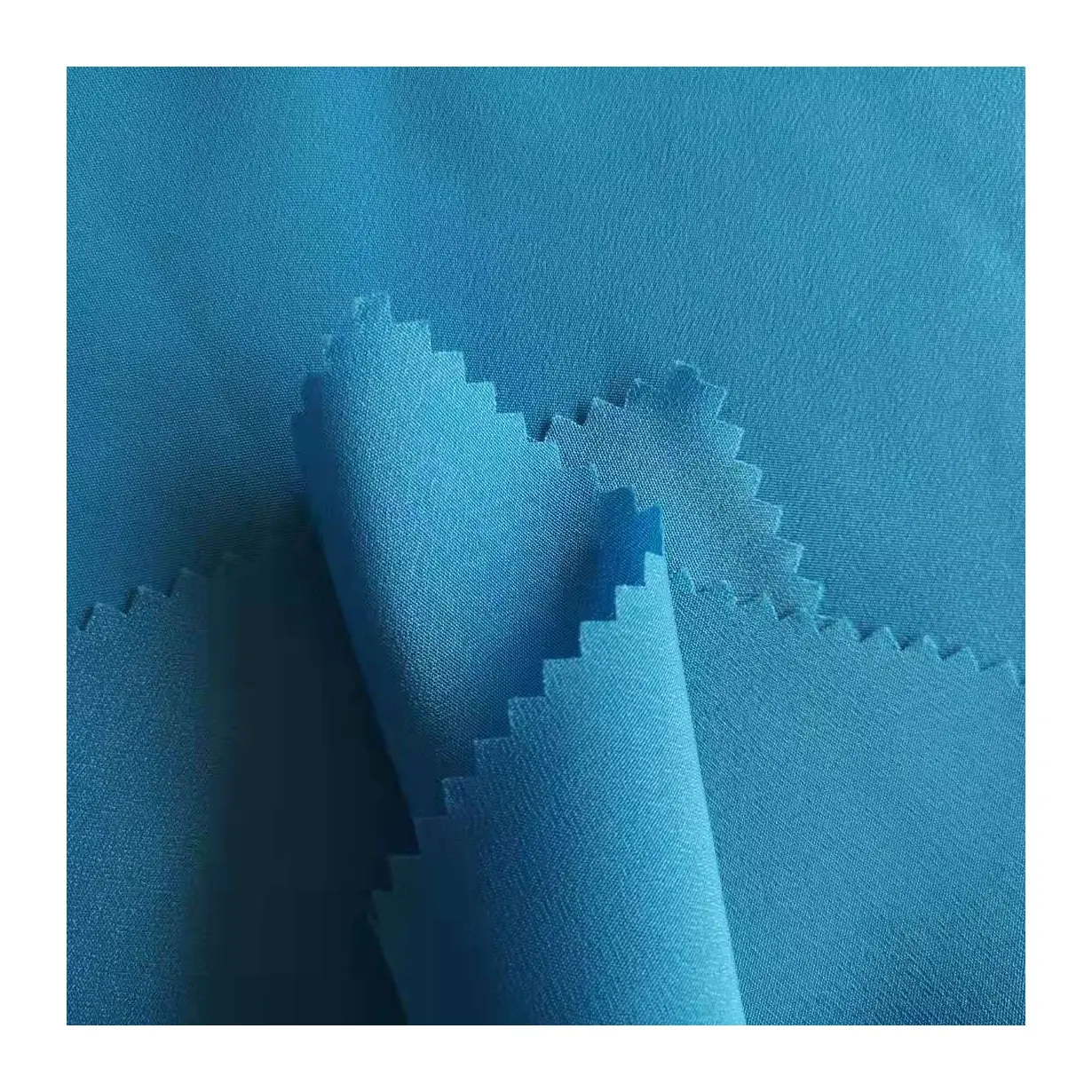 Good Selling 53% Recycled Polyester 47% Polyester Sustainable Fabric Eco-Friendly Polyester Crepe Fabric