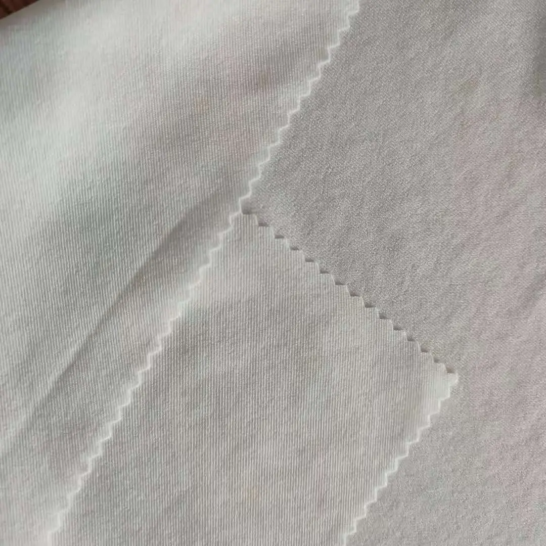 Custom 100d 87% Recycled 13% Spandex Fabric Twill Recycled 4 Way Stertch Fabric
