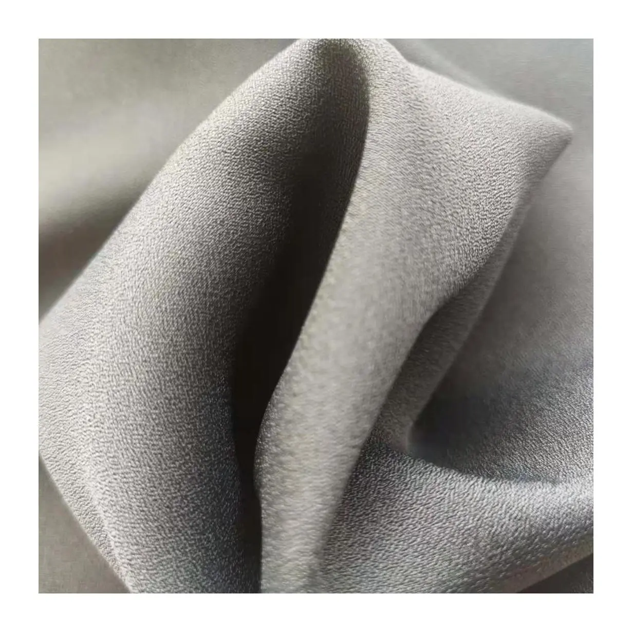 Good Selling 100% Recycled Polyester Sustainable Fabric Eco-Friendly Polyester High Twist Habijabi Fabric