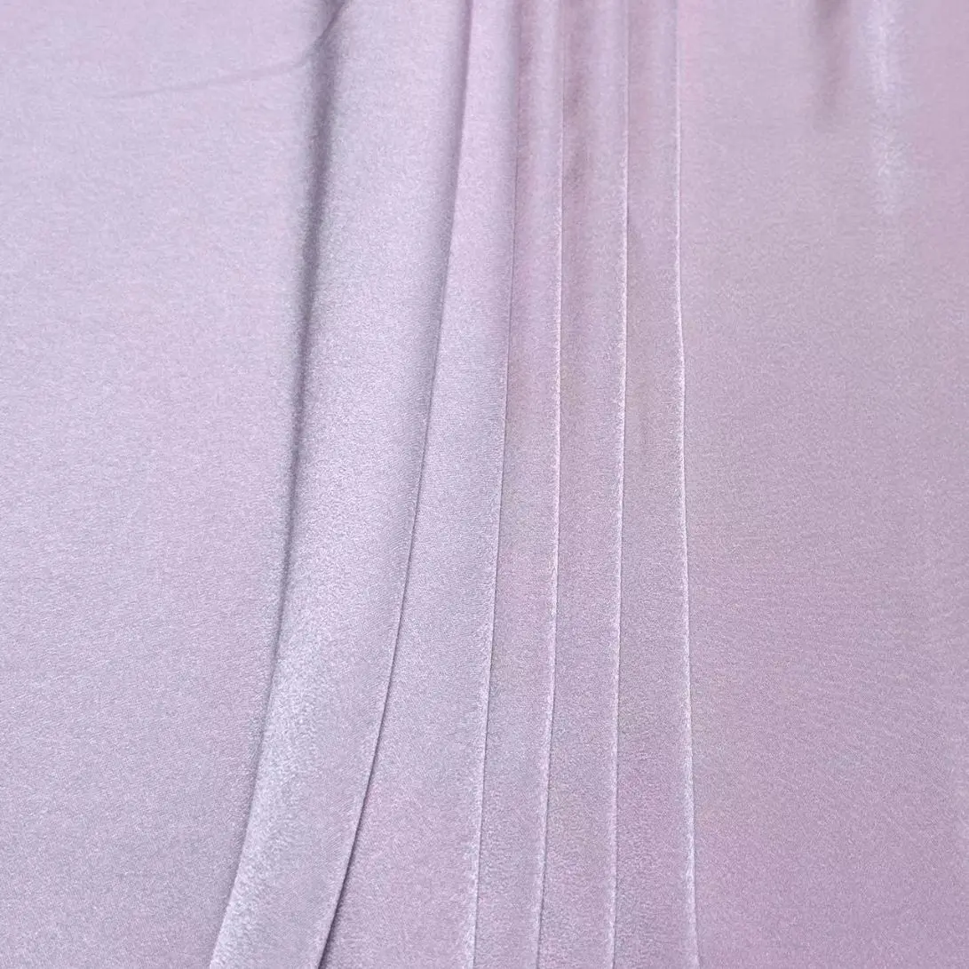 Wholesale Recycled 100 Polyester Fashion Sustainable Printing Satin Fabric For Women
