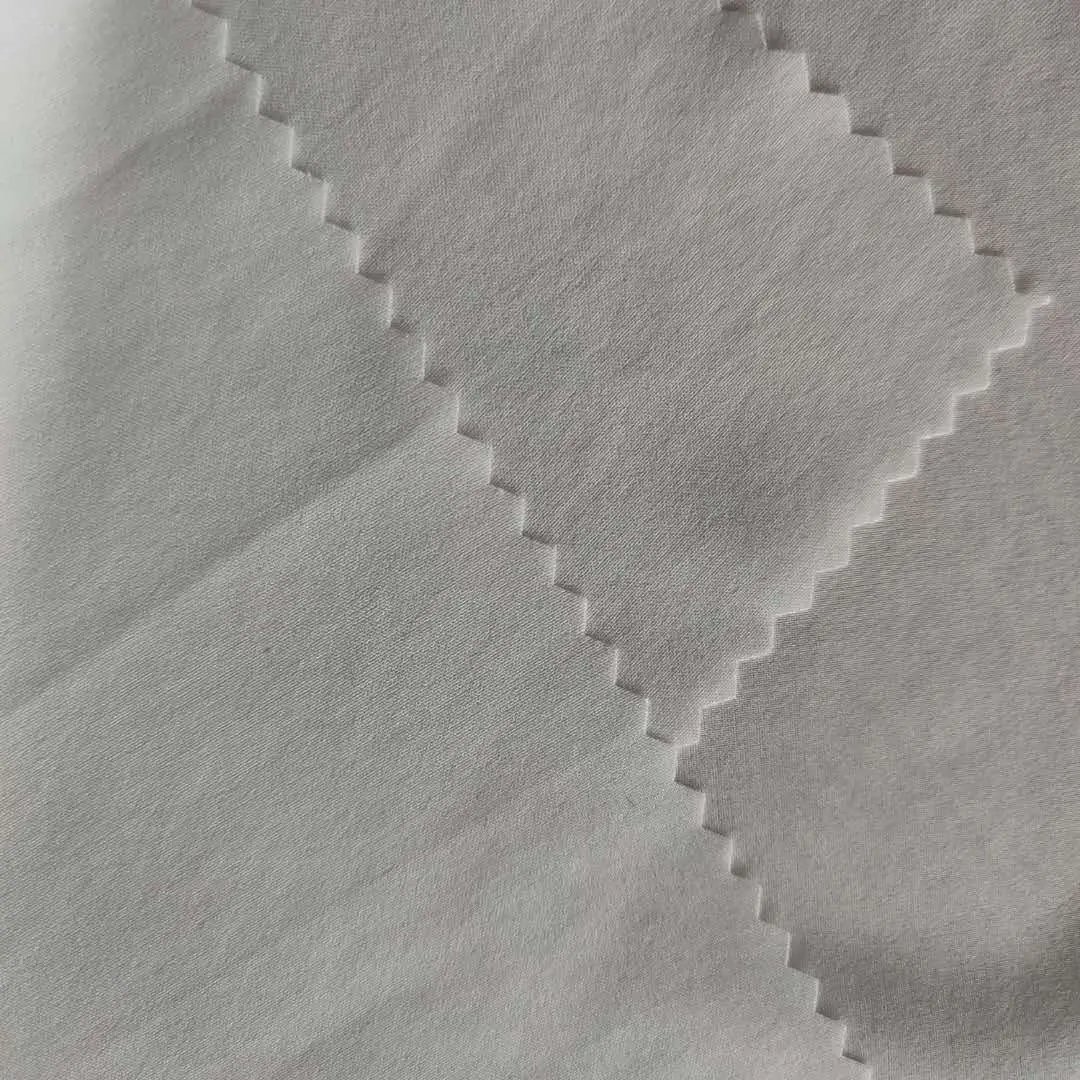 Good Selling Recycled 90% Polyester 10% Spandex Stretch Fabric Recycled Plain Four Way Stretch Fabric