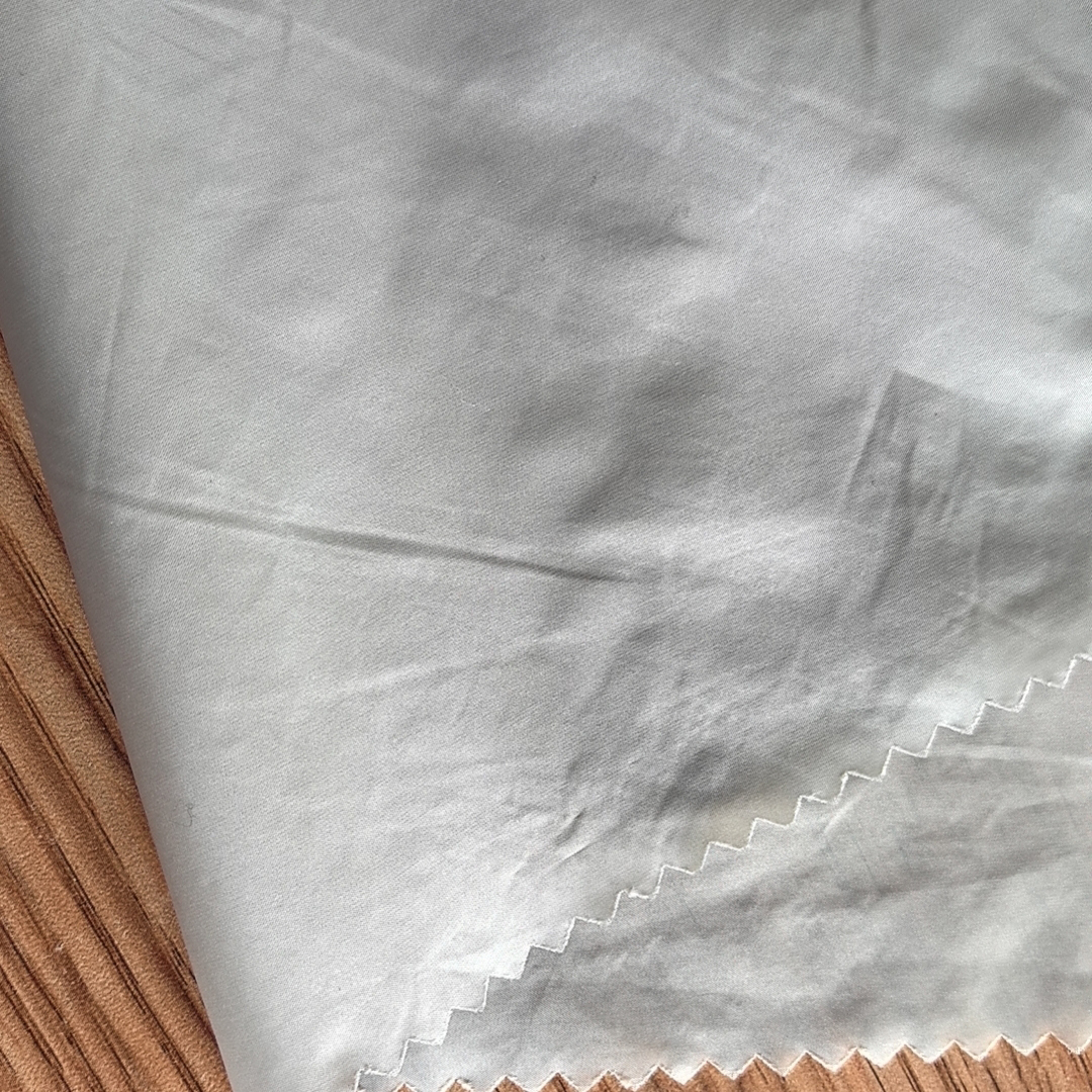 Wholesale 100% Recycled Nylon Plain Down Jacket Fabric Recycled Light Weight Fabric With Waterproof Coating