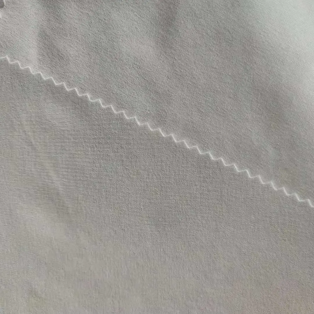 Good Selling 87% Recycled 13% Spandex Twill Micro Fabric Recycled 75d 4 Way Stretch Fabric