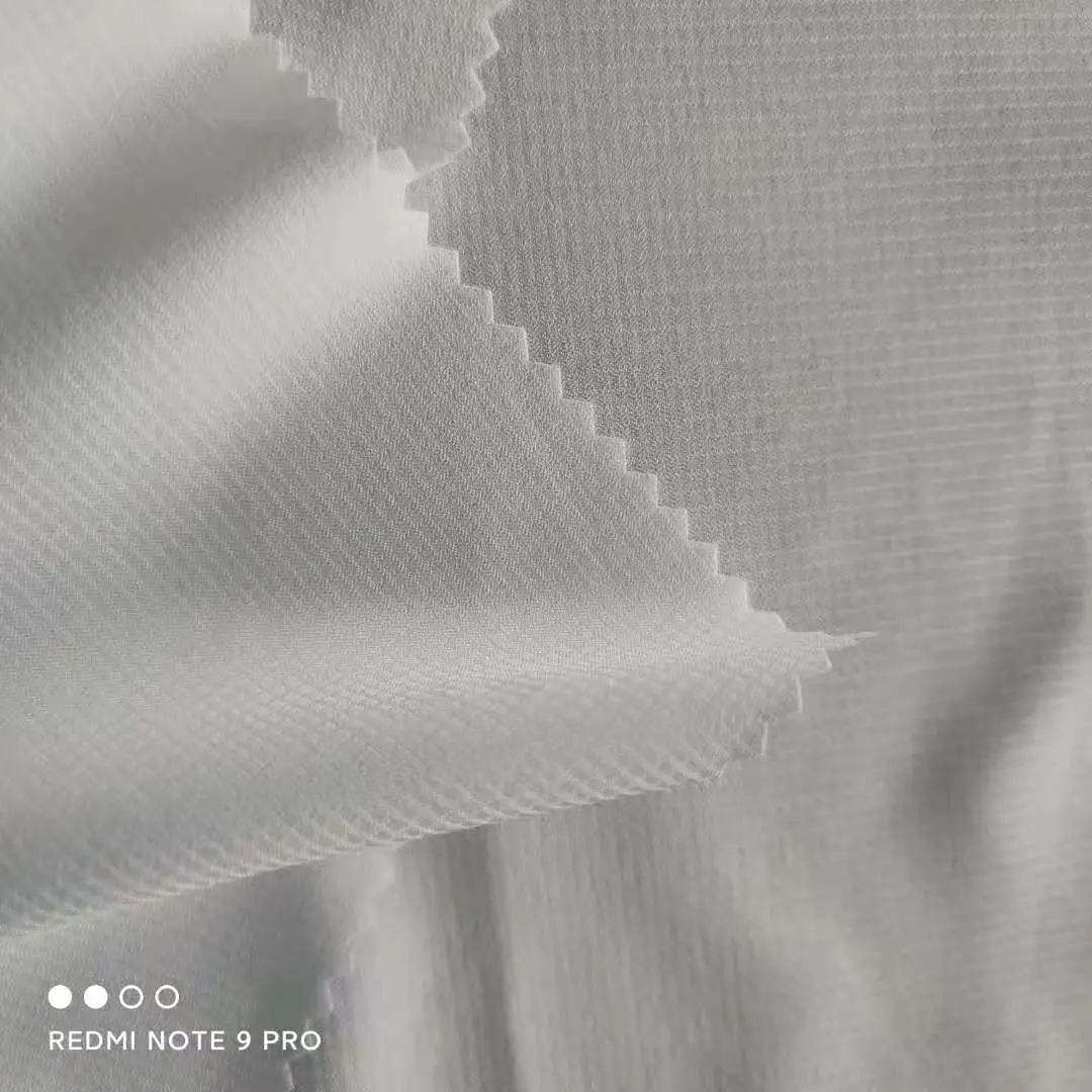 Whole Sale 90% Recycled Polyester 10%Spandex Four Way Stretch Fabric Ribstops 4 Way Spandex Micro Fabric