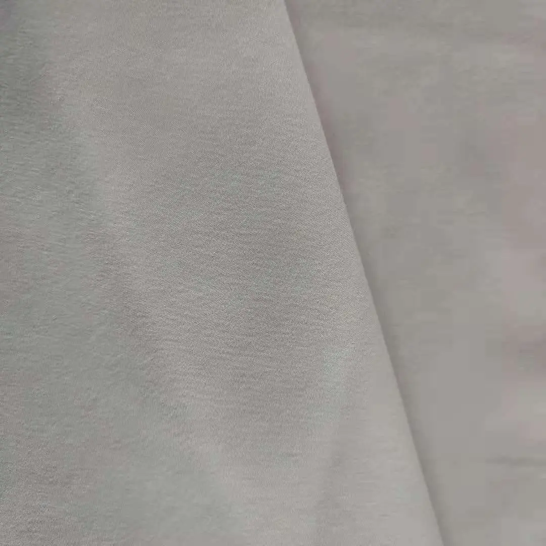 Good Selling 90% Recycled 10% Spandex Micro Fabric Recycled Plain Woven 4 Way Stertch Fabric