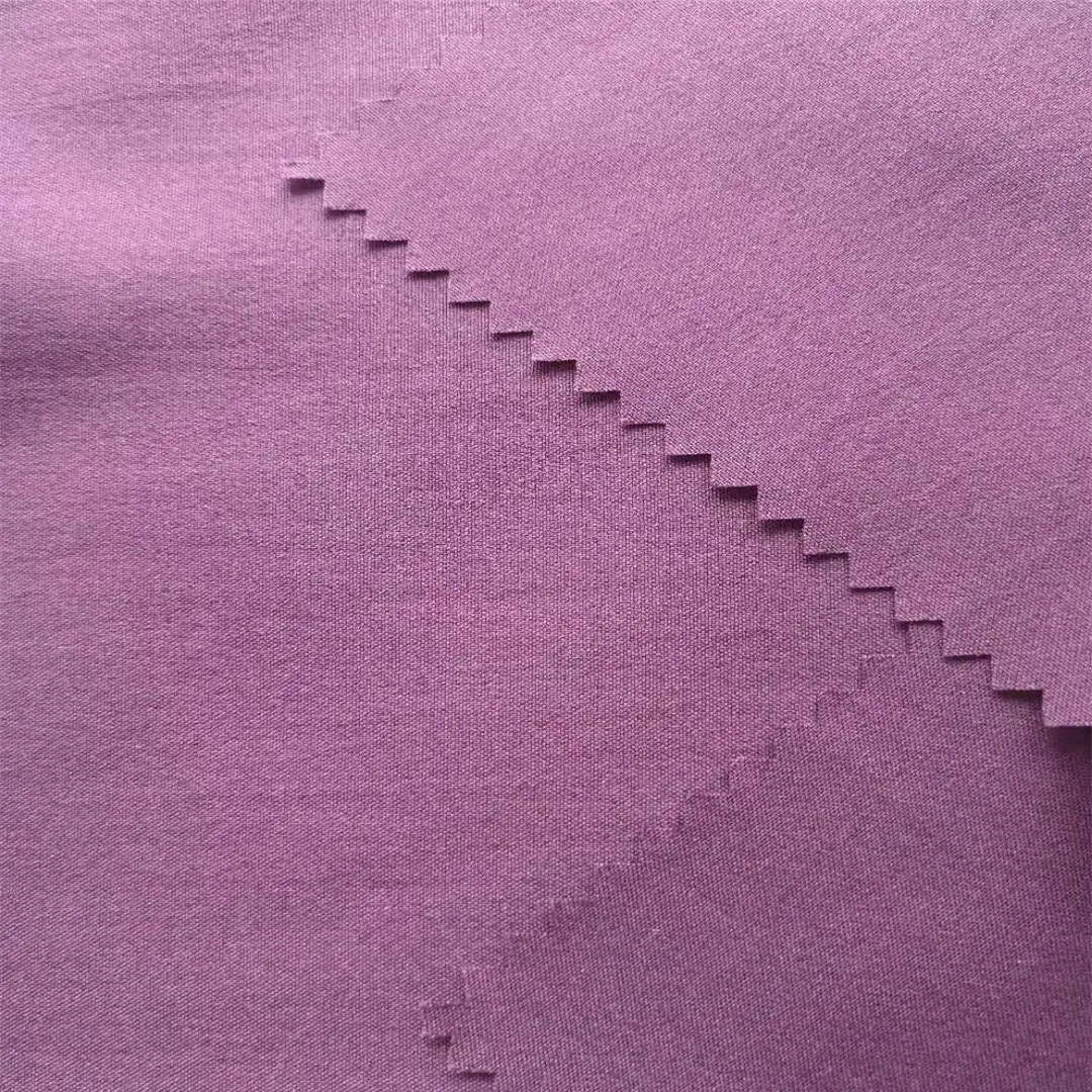 Good Selling 100% Recycled Polyester Plain Design Fabric Sustainable Fabric Eco-Friendly Stretch Normal Weight 300t Pongee Fabric