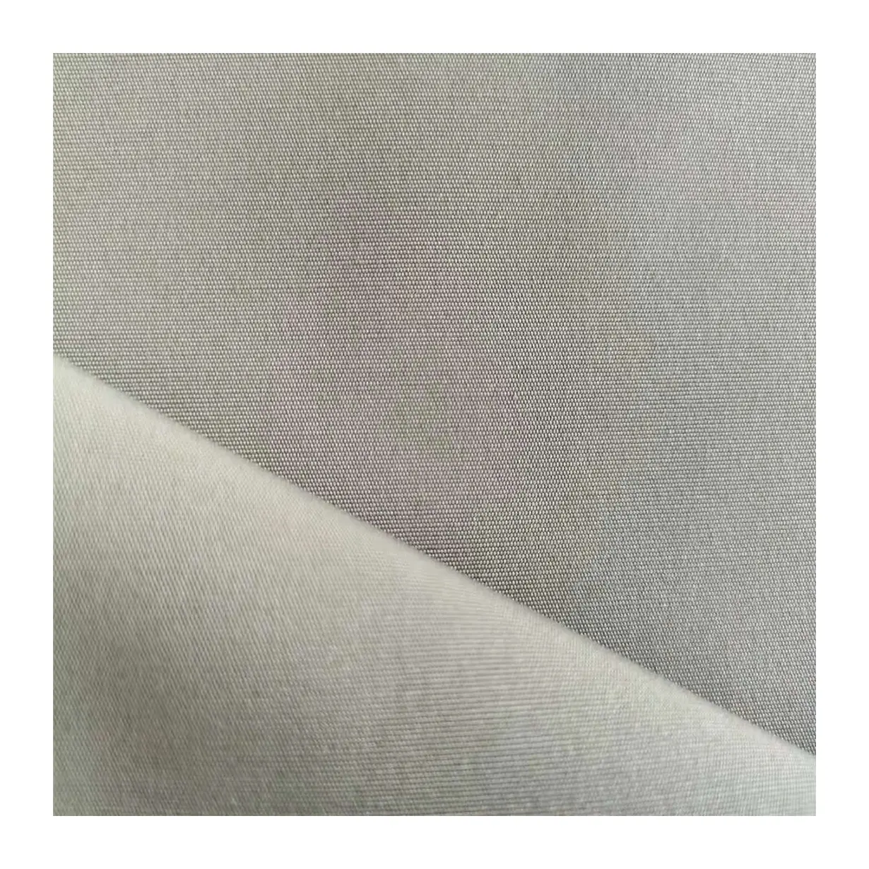 Good Selling 89% Polyester Recycled 11%Cotton Plain Fabric Custom Design Sustainable Eco-Friendly Fabric