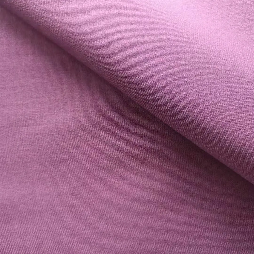 Good Selling 100% Recycled Polyester Plain Design Fabric Sustainable Fabric Eco-Friendly Stretch Normal Weight 300t Pongee Fabric