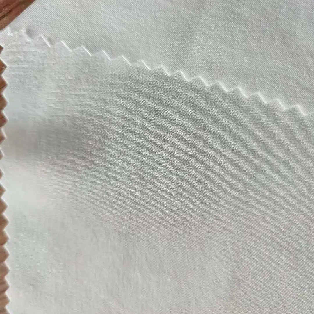 Good Selling 87% Recycled 13% Spandex Twill Micro Fabric Recycled 75d 4 Way Stretch Fabric